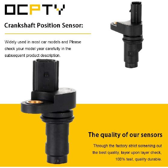 

Crankshaft Position Sensor PC553 12588992 for Buick Lacrosse Regal Verano, for Chevrolet Captiva Sport Cobalt Equinox HHR Malibu, for GMC Terrain,