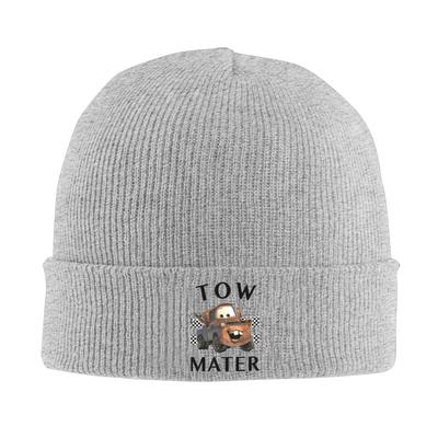 Tow Mater Warm Knitted Cap Winter Knit Bonnet Hat Skullies Beanies Hip Hop Caps for Unisex