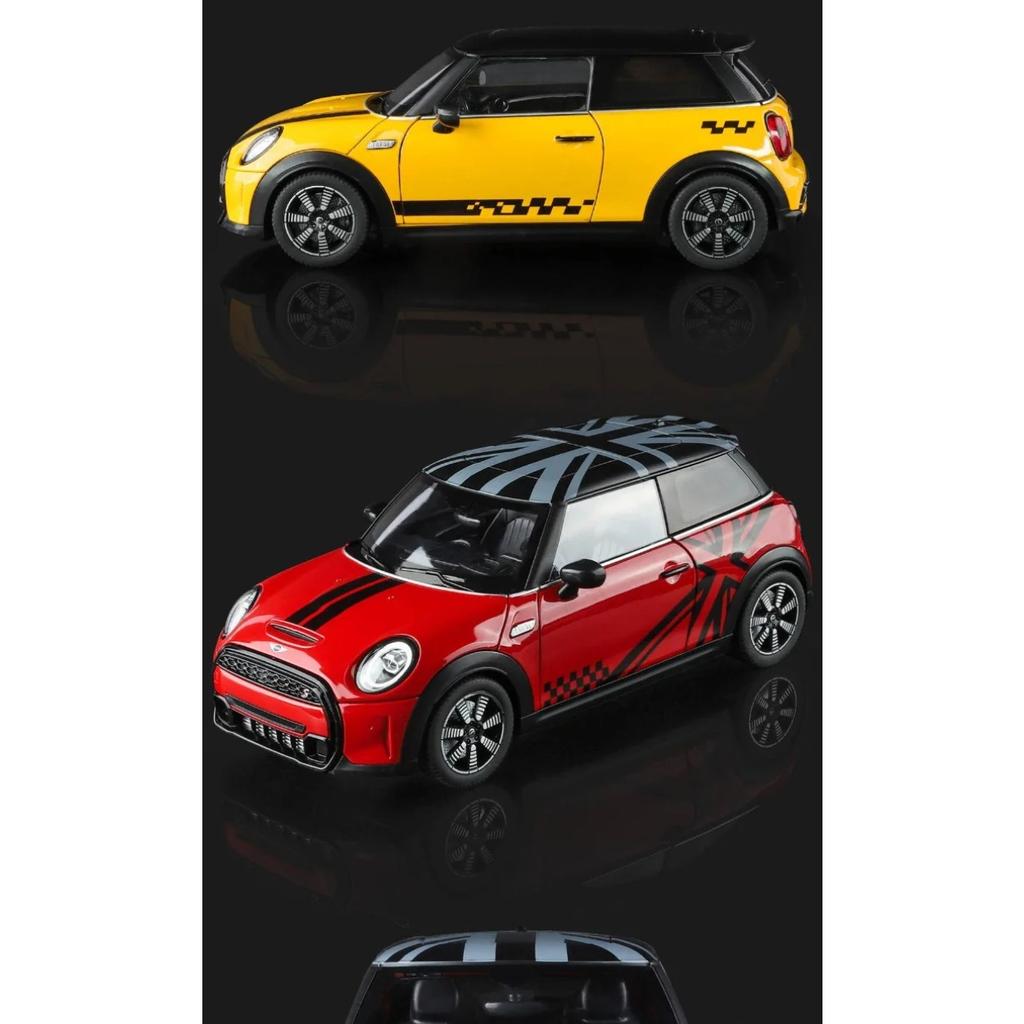 Offiziell lizenziertes Simulations-1/18-Maßstab BMW MINI Cooper Legierungsauto-Modell Sammlung Miniaturauto Freund Geschenk Spielzeugfahrzeug