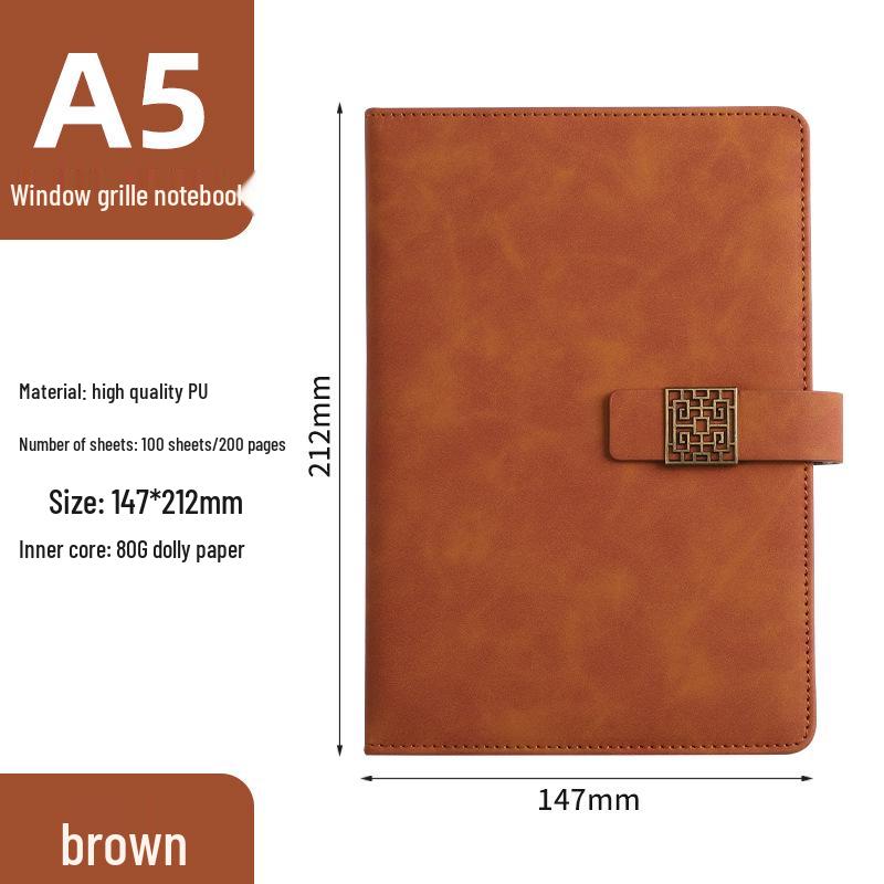 A5 Portable Business & Student Meeting Notebook Gift Set