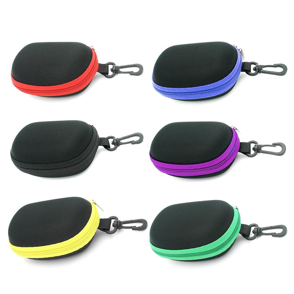 Small Travel Eyewear Storage Portables Zippers Eyewear Box Fashionable Box for Students and Travelers