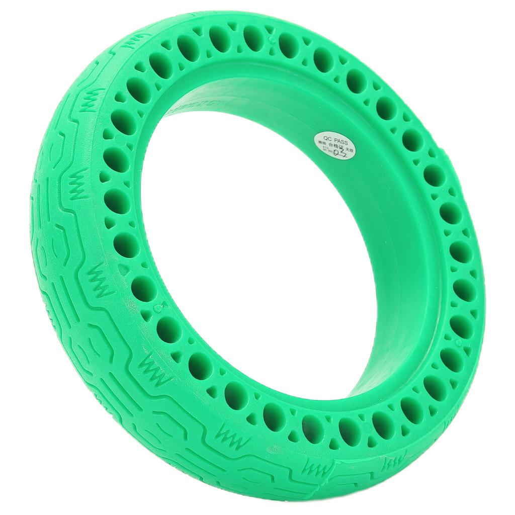 8.5x2.0 Electric Scooter Hollow Solid Tires Anti Puncture Non Slip Tyre for Xiaomi M365Green