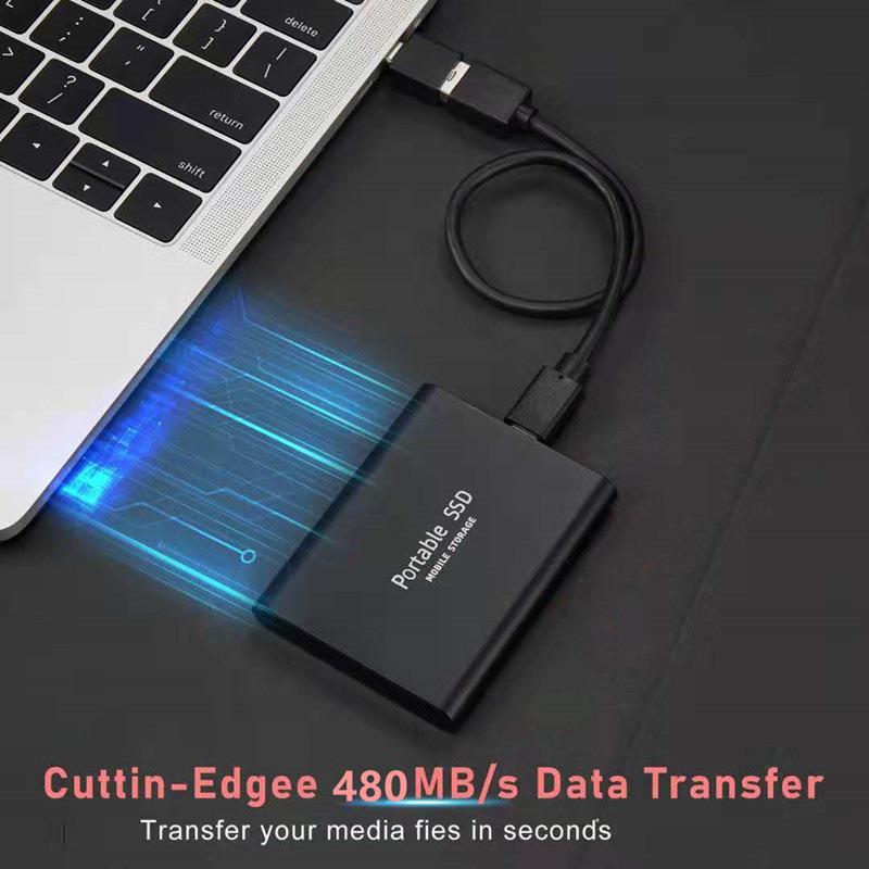 High-Speed 1TB/2TB SSD Solid-State Drive for Mobile Expansion