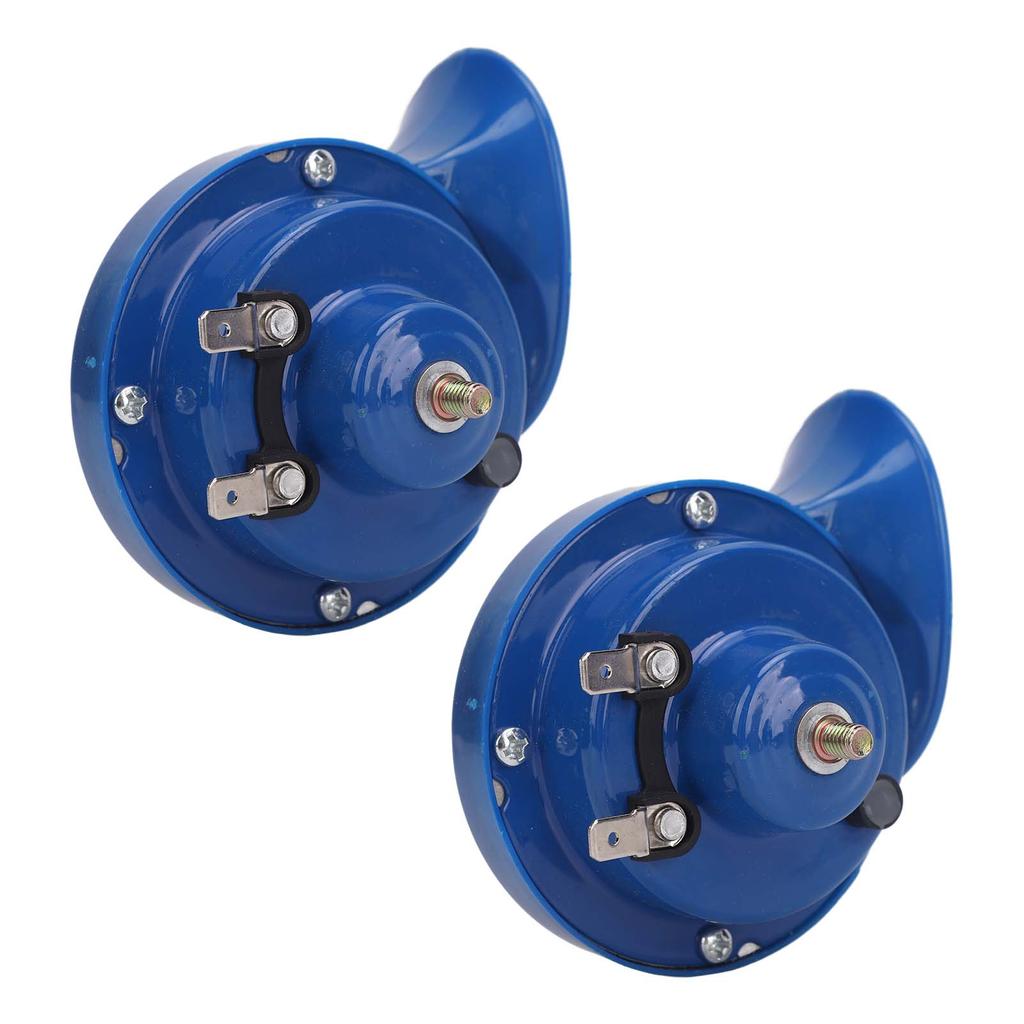 24V Elektrische Hupe Kit Wasserdicht mit Schalter Kabelbaum Relais Universell Passend für Auto LKW Motorrad Boot