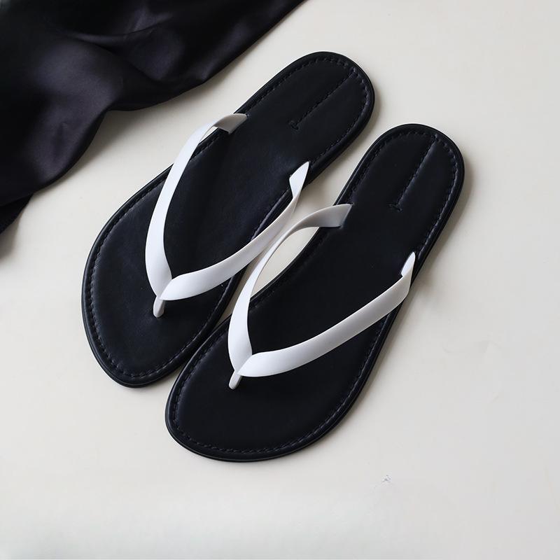 Niche Soft-soled Herded Shoes for Women Flat-bottomed Flip-flops