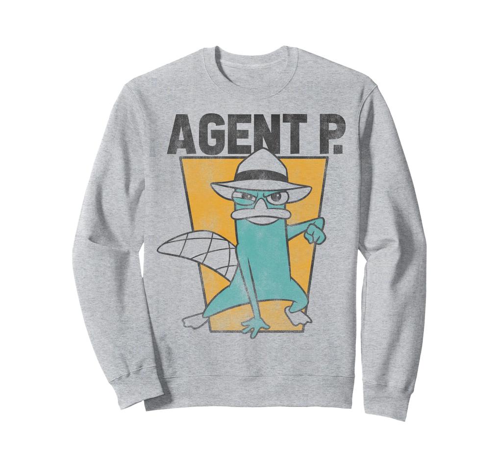 Disney Phineas and Ferb Agent P Poster Sweatshirt