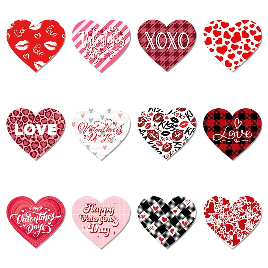 Valentine's Day Paper Hearts Decorative Valentines Decor For Christmas Valentine's Day Wedding Anniversary Themed Party