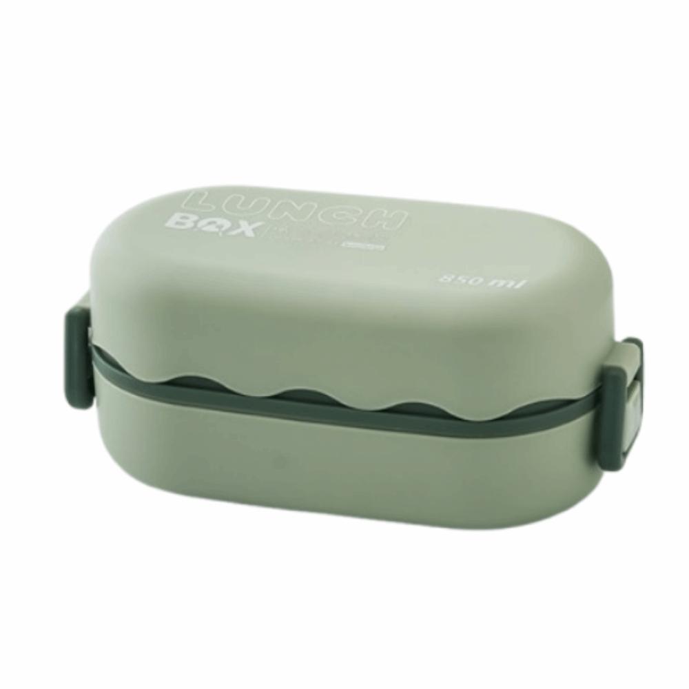 3 Grids Divides Food Container Reusable Food Storage Crisper BPA-Free Snack Food Box  Travel