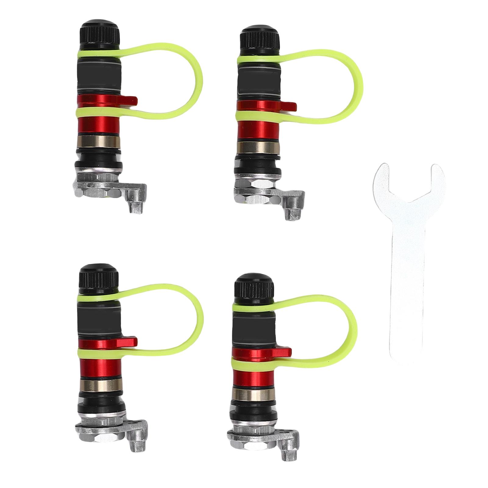 

4Pcs Tire Deflator Kit 10-30 PSI Quickly Vent Offroad Deflators Valve Accessories