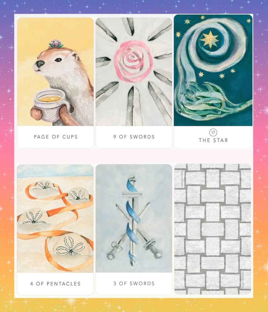 Karty Tarota Biała Szałwia, Edycja Waite, w Puszce, z 67-stronicową japońską instrukcją, autorstwa lulucouture [Autentyczne]