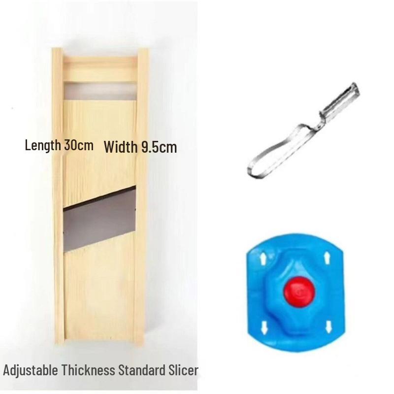 Adjustable Thickness Potato Chip Slicer - Perfect for Hot Pot and Barbecue Kitchens