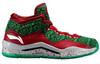 Li Ning WOW 3 Way Of Wade 3 Christmas Slip Resistant Slip Resistant Mid top Basketball Shoes Men's Green Red White ABAJ013-12