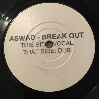 7inch Record ASWAD - Break Out NONEPROMO Not On Label 1999 UK Reggae, Ska & Dub Used