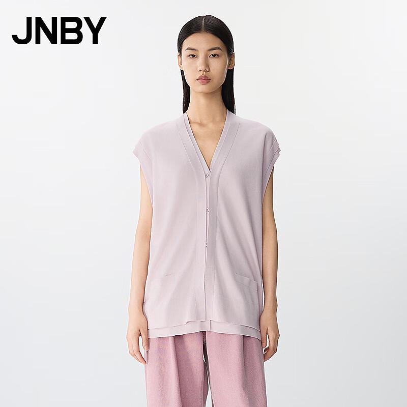 

JNBY 2025 Весенний трикотажный топ без рукавов с V-образным вырезом XS