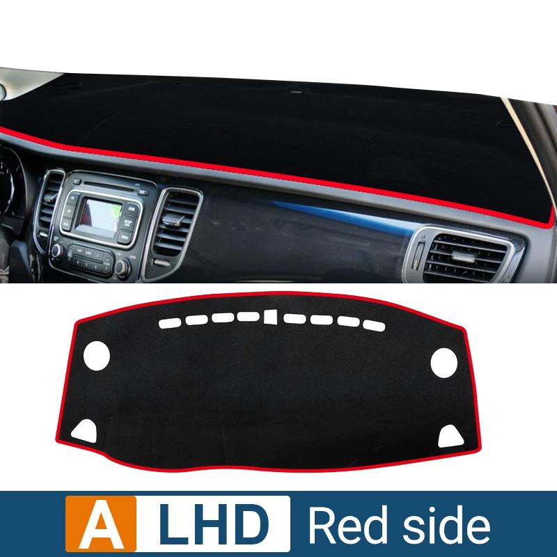 Husa pentru bordul mașinii Evitați tamponul de lumină Umbrire de soare Covoare anti-UV Covoraș anti-alunecare pentru Kia Carens RP 2013 2014 2015 2016 2017 2018 2019