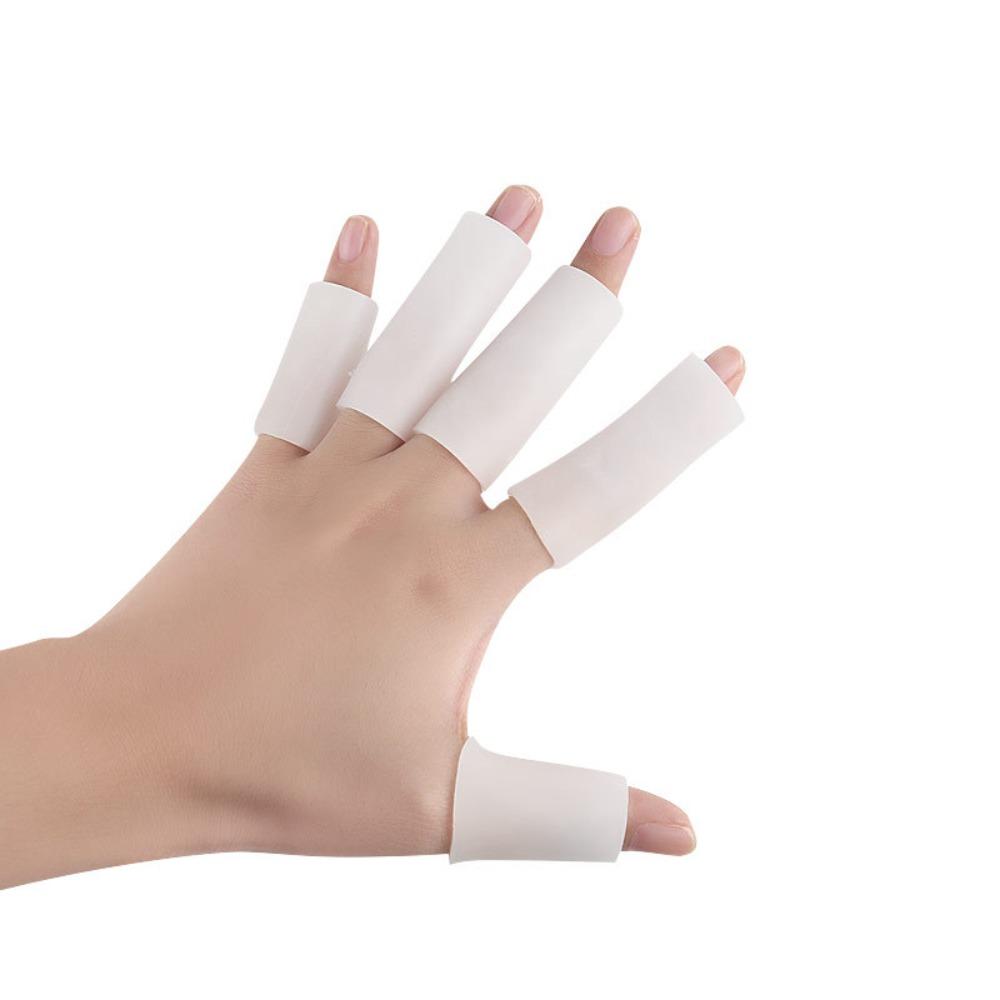 New Silicon Tubes Support Gloves Waterproof Insulation Fingerstall Fingers Brace Finger Protector Finger Cot