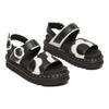 Dr. Martens Leather Fashion Comfortable Slide Sandals Women Sandals Black 31556009