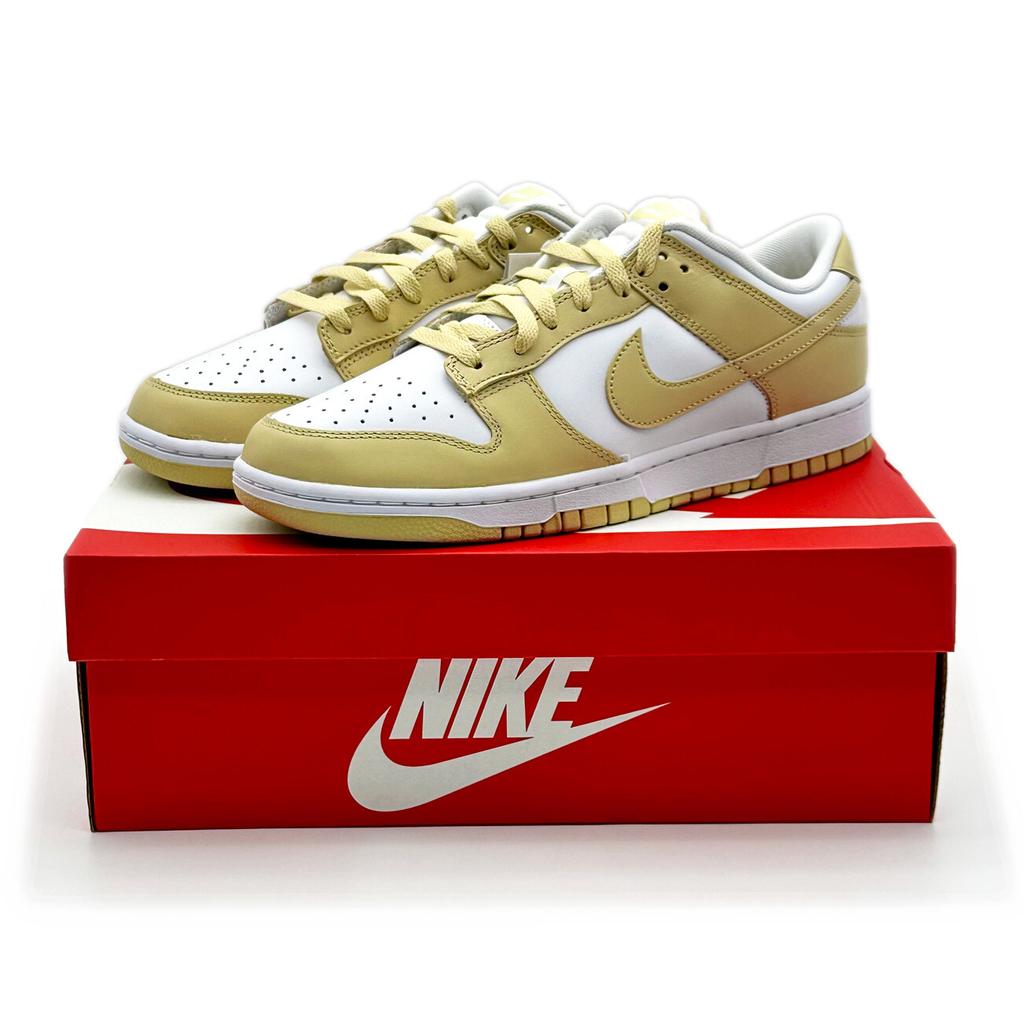 DV0833-100 Nike Dunk Low BTTYS Team Gold Beige Brown Ivory White Cream