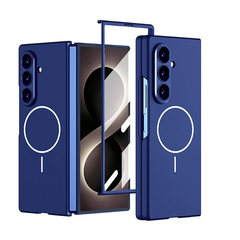 Ultra-Thin Magnetic Snap-On Case Galaxy Z Fold8 - Matte PC Shell With Precise Cutouts Shockproof Protection In
