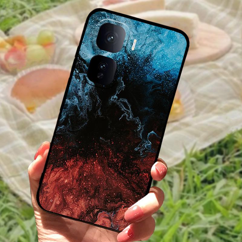 For VIVO IQOO Neo 10 Case Black Soft Silicone Protection Back Cover For VIVO IQOO Neo 10 Pro Phone Cases Shockproof Phone Fundas