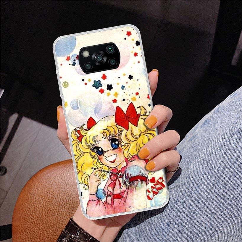Anime Süßigkeiten Handyhülle Für Xiaomi Poco X7 X6 X5 Pro F7 Ultra Redmi 15C 15 13C 13 12C 12 10 10A 10C 9 9A 9C 9T Hülle Poco X7 X6 X