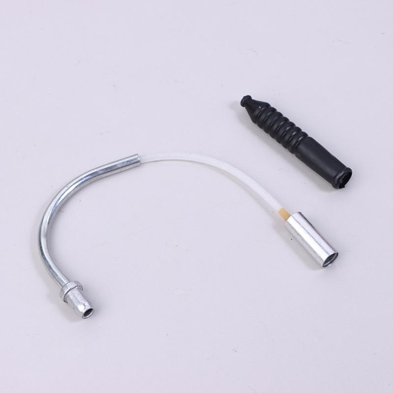 10Pcs V Brake Noodle + 10Pcs Boot Set Cable Guide Bend Tube Pipe Sleeves Protector Hose Brake Mountain Bike Outdoor Noodles
