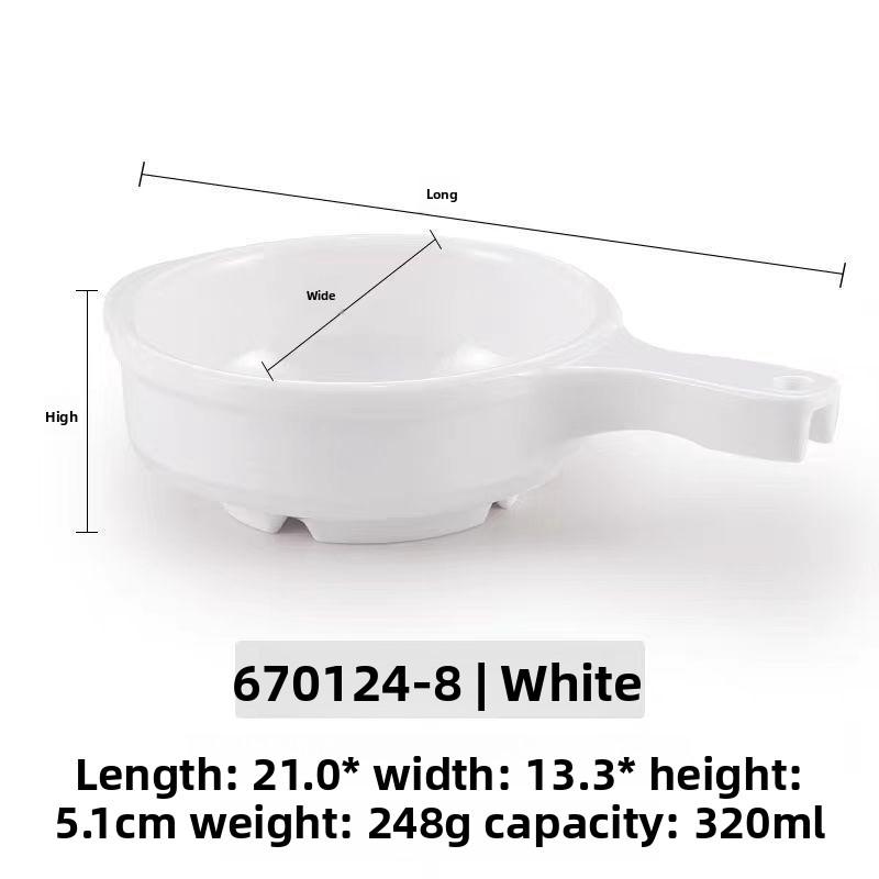 

Creative Handle Bowls Set for Dessert Yogurt Pudding Salad Rice Soup Commercial Use