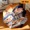 1pc Coraline umbrella Portable 8-rib structure suitable for all seasons, home, travel, outdoor umbrella