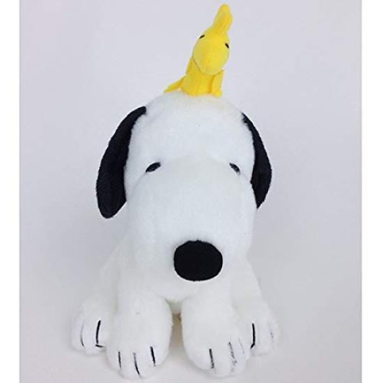 

Yoshitoku Snoopy Woodstock Sitting Plush Toy 182405 &