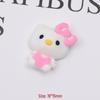 Cartoon Animal Resin Accents: Frog & Bear for Phone Cases, Hair Clips, Cups, Boxes