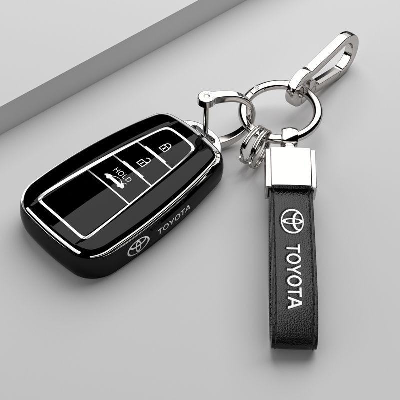 Keyless Entry New TPU Car Key Case Cover Key Protected Bag For Toyota Prius Camry Corolla CHR C-HR RAV4 Land Cruiser Prado Altis