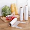50/100 Pcs Transparent Roll Fresh-Keeping Plastic Bags Of Vacuum Food Saver Bag 3 Sizes Portable Food Storage Bags With Handle