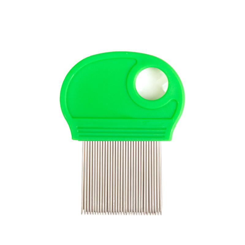 Universal Pet Supplies for Cats and Dogs, Stainless Steel Long Needle Lice Removal Pet Flea Comb, Pet Needle Comb