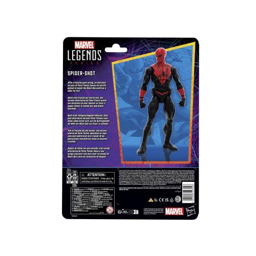 Hasbro Marvel Legends Series Spider-Shot Spider-Man Comics Collectible 6-inch (15cm) Action Figure F9019, Authentic