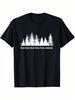Hoa Hoa Hoa Hoa Hoa Cozy Season Twilight Lover Pine Forest T-Shirt