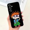 Rugrat Chuckie Angelica  Phone Case For Samsung S25,S24,S21,S22,S23,S30,Ultra,S20,Plus,Fe,Lite,Note,10,9,5G Black Cover