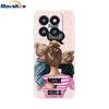 Phone Case For Xiaomi 14 Pro Case Soft Clear Painted Silicone Bumper Capa For Xiaomi 14 13T Mi 13T Pro Protect Transparent Cover