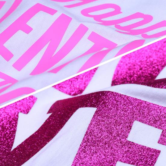 Vinylová fólie na nápisy Snadné stříhání Třpytivá Dobrá přilnavost Umělá kůže Umělá kůže Western Valentine Day Heat Transfer Fólie Šití Použití