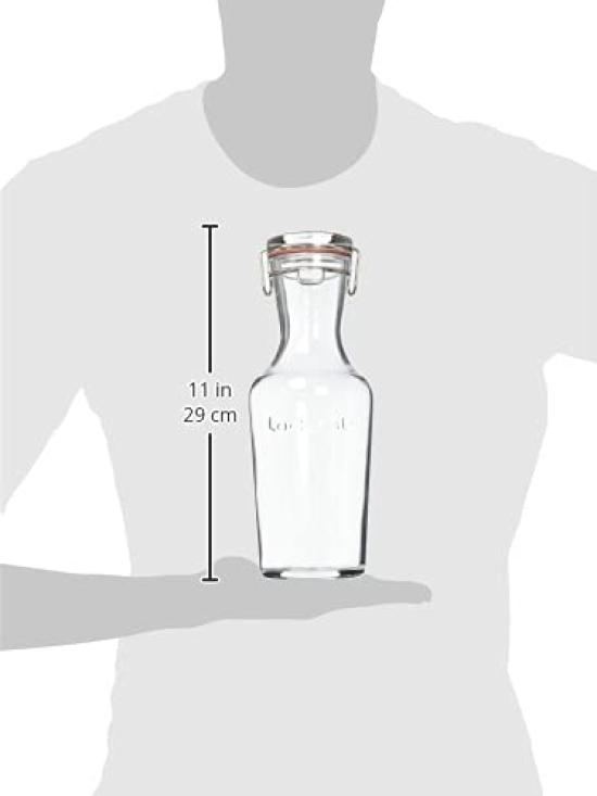 Bruno Evrard Bormioli Luig Rock Eat Carafe, 1000ml, 1196501, Italy, ABL6603