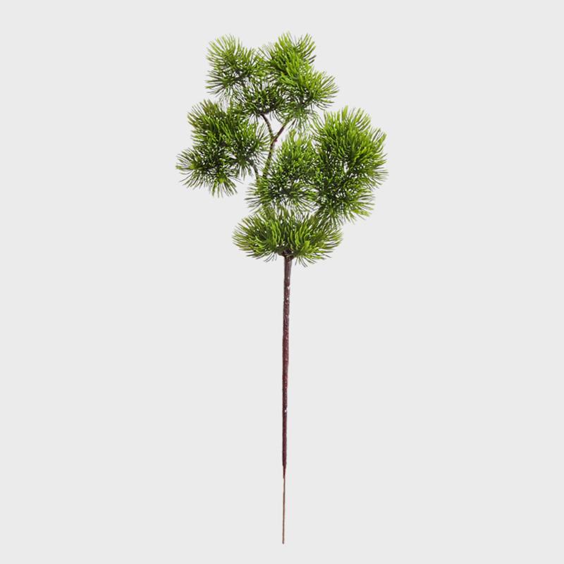 1Pc Wedding DIY Fake Pine Realistic Room Decor Christmas Decortion PVC Artificial Plant Artificial Pine Green Branch