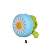 Kids Funny Bicycle Bell Horns Bike Daisy Flower Children Girls Safety Cycling Ring Alarm for Handlebars Multicolor Bicycle Bell