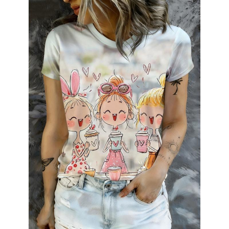 Gentle healing spring atmosphere casual top