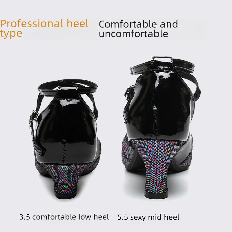 Adult Women's Latin & Ballroom Dance Shoes: Modern, Square, and Latin Styles