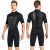 2mm Neoprene Short Sleeve Wetsuit Surfing Diving Swimming UV Protection Thermal Insulation Unisex Adult Plus Size