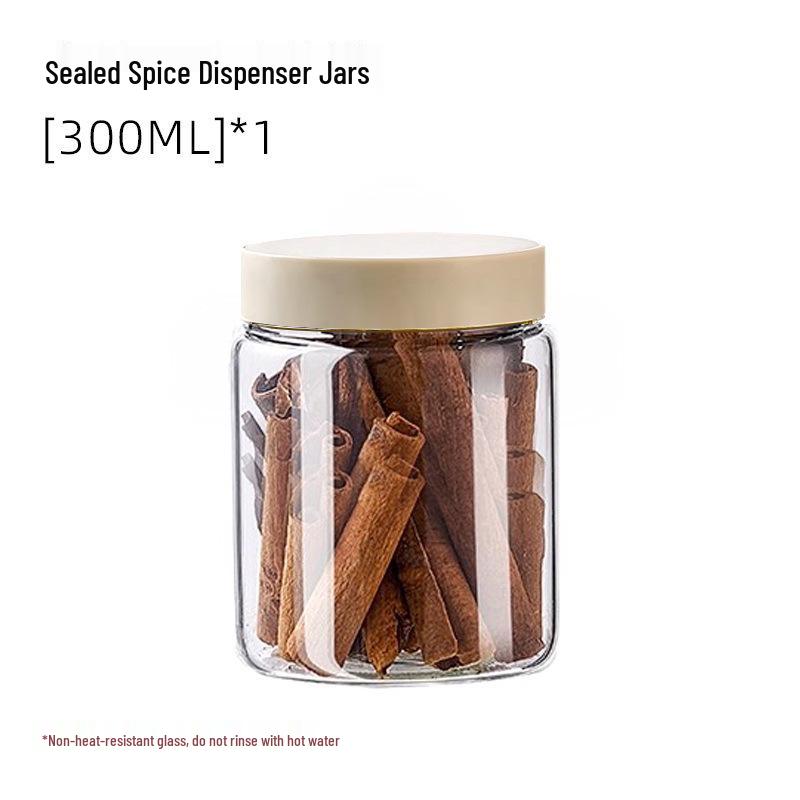 

Жаростойкая стеклянная банка для хранения специй и соуса