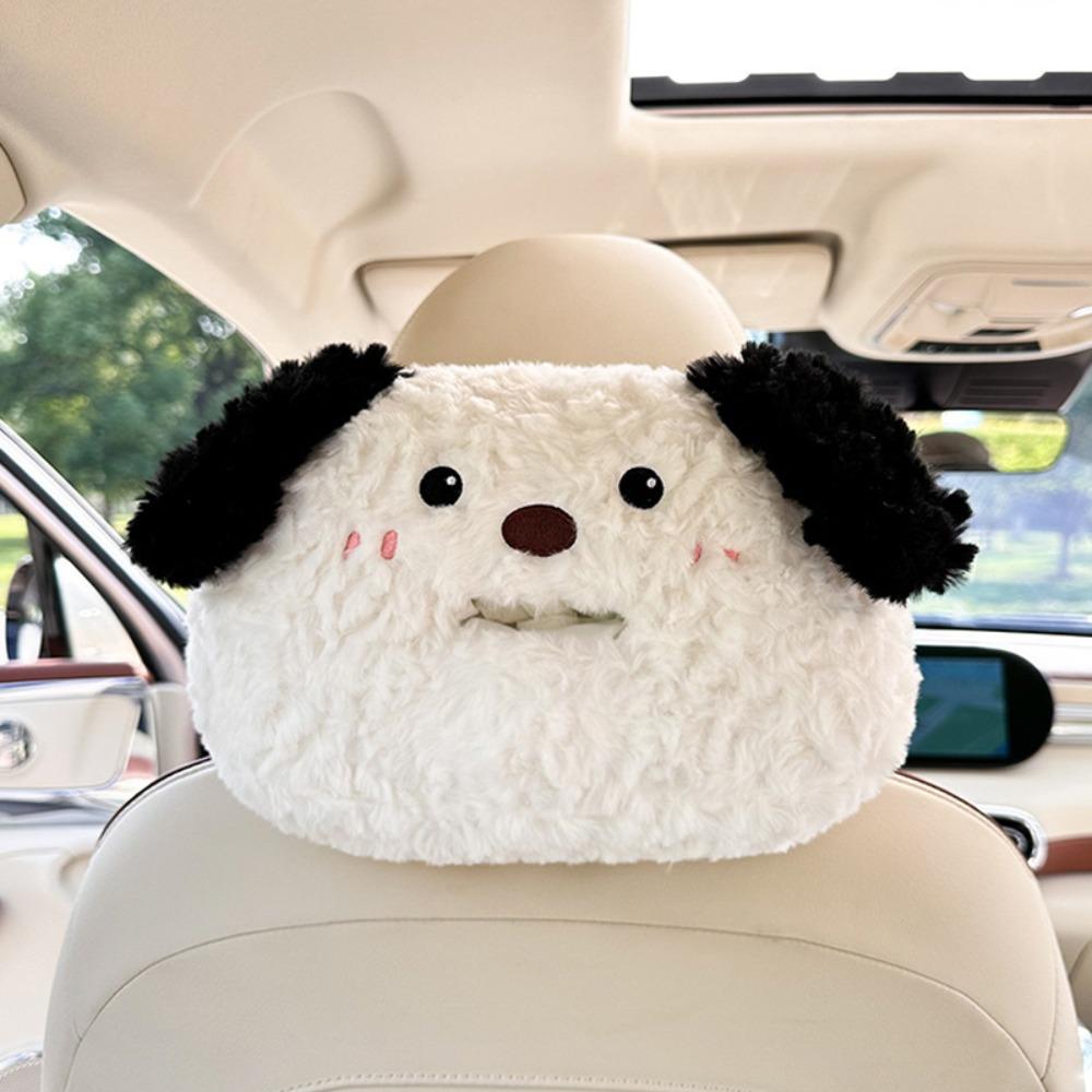 Animal Sun Visor Tissue Holder Support Neck Automobile Tissue Box Car Napkin Holder Armrest Box