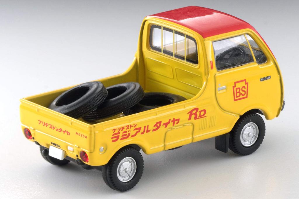 Tomica Limited Vintage Mazda Porter Cab One Open Completed Product 311492 1/64 LV-185c (Bridgestone)