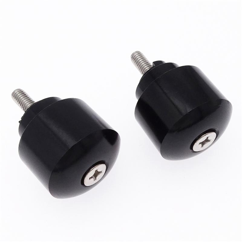 2pcs for Honda CB 919 CBR 600RR 900RR 929RR 954RR Motorcycle Handlebar Anti Vibration Grips Cap End Plugs Cover Accessories