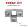 Galvanized Aluminum Alloy Square Tube Connector Fastener Joint, 20/25/30mm