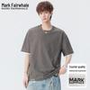 MARK FAIRWHALE Men's Summer Round Neck Short Sleeve T-Shirt